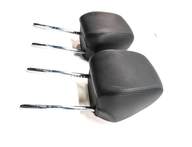 Thumbnail 3: 15-21 BMW 228i 230i 235i 240i F23 FRONT LEFT & RIGHT SEAT HEADREST SET/2 (Black)