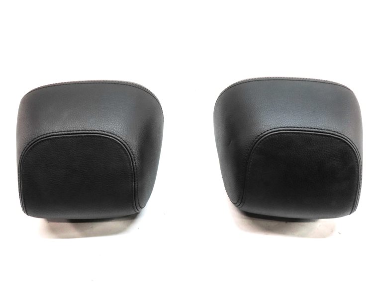 Thumbnail 5: 15-21 BMW 228i 230i 235i 240i F23 FRONT LEFT & RIGHT SEAT HEADREST SET/2 (Black)