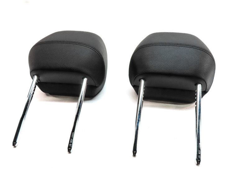 Thumbnail 6: 15-21 BMW 228i 230i 235i 240i F23 FRONT LEFT & RIGHT SEAT HEADREST SET/2 (Black)