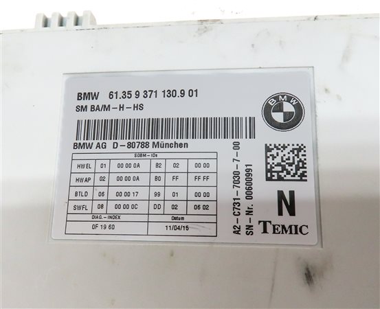Thumbnail 5: 14-19 BMW 328i 330i 335i 428i 430i 440i M3 M4 X5 X6 FRONT MEMORY SEAT MODULE