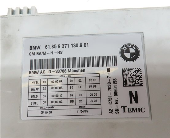 Thumbnail 5: 14-19 BMW 328i 330i 335i 428i 430i 440i M3 M4 X5 X6 FRONT MEMORY SEAT MODULE