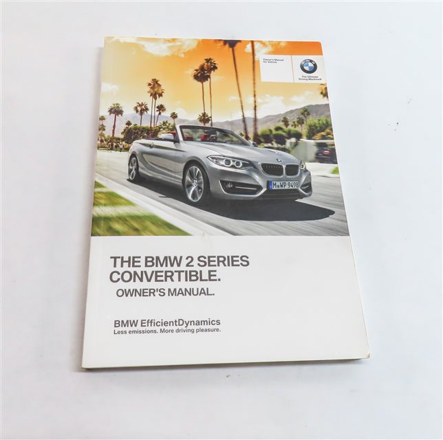 Thumbnail 11: 2015 BMW 228I (F23) 2.0L (N20) OWNERS MANUAL BOOKLET SET/9 w/ CASE
