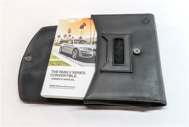 Thumbnail 12: 2015 BMW 228I (F23) 2.0L (N20) OWNERS MANUAL BOOKLET SET/9 w/ CASE