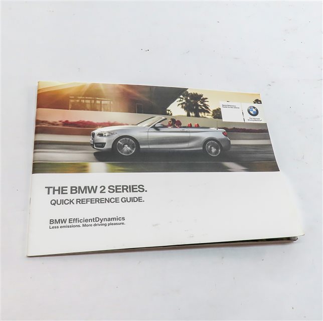 Thumbnail 9: 2015 BMW 228I (F23) 2.0L (N20) OWNERS MANUAL BOOKLET SET/9 w/ CASE