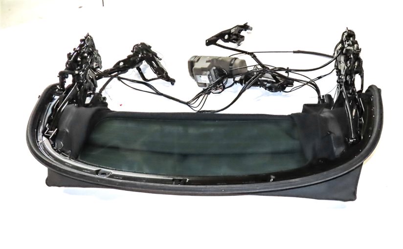 Thumbnail 4: 15-21 BMW 228i 230i 235i 240i F23 CONVERTIBLE TOP COVER ROOF ASSEMBLY (BLACK)