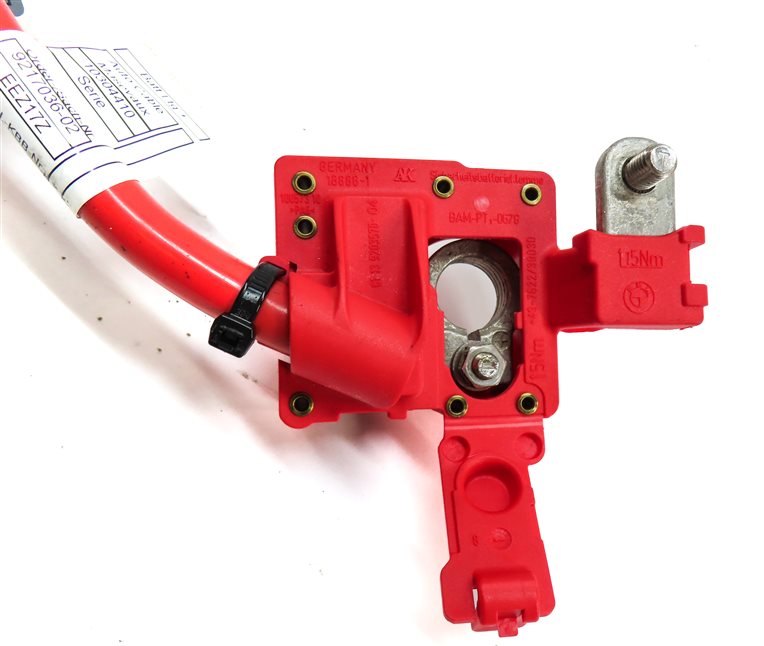 Thumbnail 5: 2015 BMW 535D (F10) 3.0L DIESEL ENGINE POSITIVE BATTERY TERMINAL WIRE CABLE