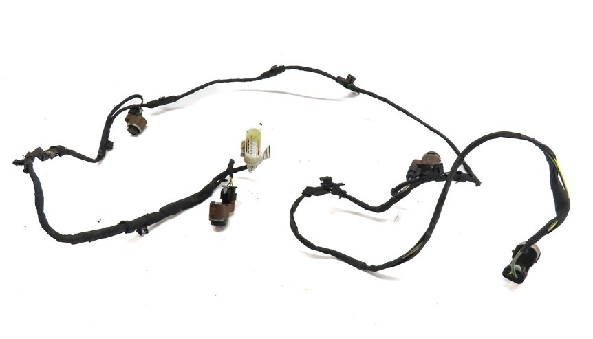 Thumbnail 3: 2015 BMW 535D (F10) FRONT PARK ASSIST PDC DISTANCE CONTROL WIRE SENSOR SET/4