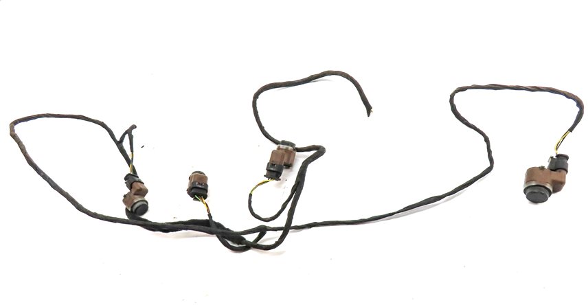 Thumbnail 2: 2015 BMW 535D (F10) REAR PARK ASSIST PDC DISTANCE CONTROL WIRE SENSOR SET/4