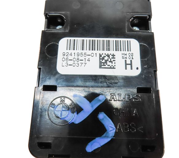 Thumbnail 6: 10-19 BMW 528i 535i 550i 650i M5 M6 X3 (F10 F12 F25) DRIVER P-FOLD WINDOW SWITCH