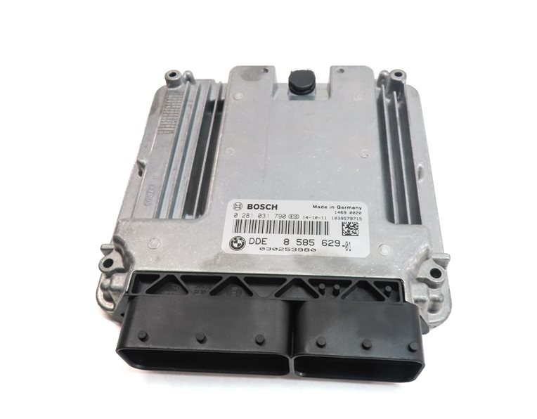 Thumbnail 4: 14-15 BMW 535D 740D X5 F01 F02 F10 F15 3.0L N57 DIESEL ENGINE DDE MODULE KEY SET
