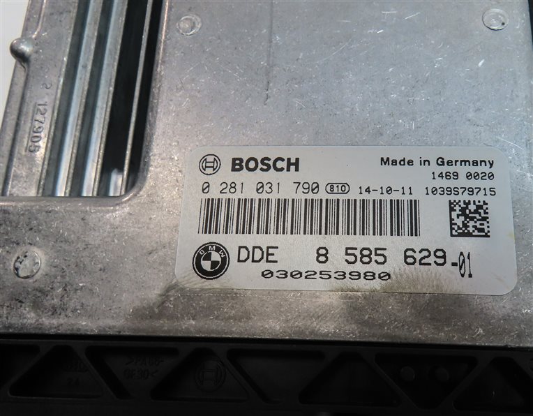 Thumbnail 5: 14-15 BMW 535D 740D X5 F01 F02 F10 F15 3.0L N57 DIESEL ENGINE DDE MODULE KEY SET