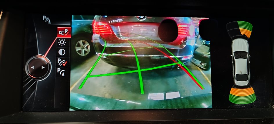 Thumbnail 2: 09-18 BMW 2 3 4 5 7 M5 X3 X5 X6 (F01 F07 F10 F15) REARVIEW CAMERA & TRUNK HANDLE