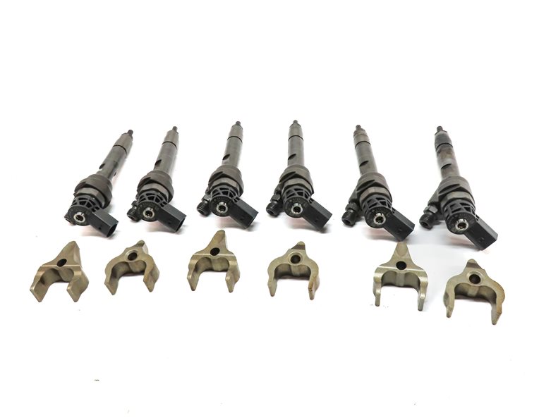 Thumbnail 2: 2014-2018 BMW 328i 535i 740i X5 - 2.0L / 3.0L DIESEL ENGINE FUEL INJECTOR SET 6