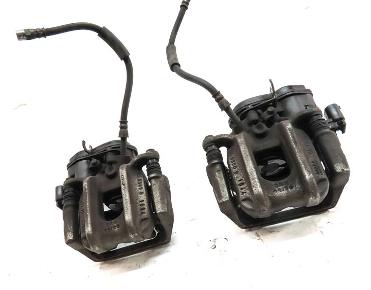 Thumbnail 2: 2011-2016 BMW 528i 535i (F10) REAR LEFT & RIGHT ABS DISC BRAKE CALIPER SET-2