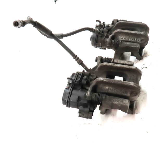 Thumbnail 4: 2011-2016 BMW 528i 535i (F10) REAR LEFT & RIGHT ABS DISC BRAKE CALIPER SET-2