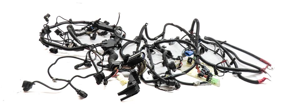 Thumbnail 4: 2015 BMW 535D (F10) 3.0L DIESEL ENGINE MOTOR WIRE WIRING HARNESS LOOM