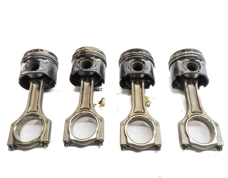 Thumbnail 5: 14-18 BMW 535i 740i X5 N57T 3.0L DIESEL ENGINE PISTON & CONNECTING ROD SET/4