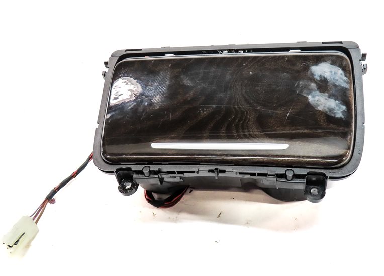 Thumbnail 2: 2015 BMW 535D (F10) FRONT CENTER CONSOLE WOOD TRIM DUAL CUPHOLDER w/ 12V SOCKET