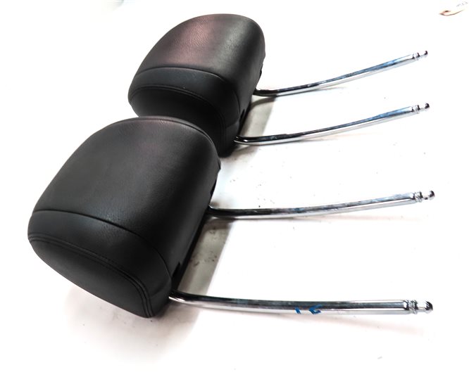 Thumbnail 4: 14-16 BMW 5 SERIES F10 FRONT LEFT & RIGHT SEAT HEADREST SET/2 (Black)