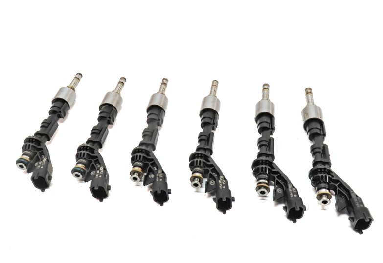 Thumbnail 2: 13-19 XE XF XJ RANGE ROVER SPORT LR4 3.0L SUPERCHARGED ENGINE FUEL INJECTOR SET6