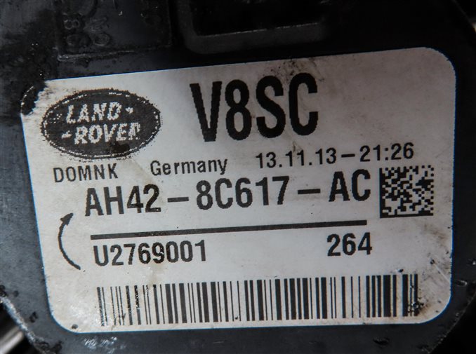 Thumbnail 5: 13-16 RANGE ROVER SPORT (L405 L494) CONDENSER ELECTRIC COOLING FAN CLUTCH MOTOR