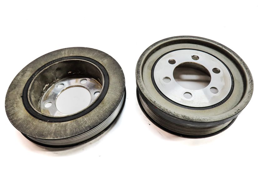 Thumbnail 3: 10-19 JAGUAR F-TYPE XE XF XJ XK ROVER SPORT LR4 3.0L 5.0L SC HARMONIC BALANCER