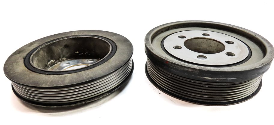 Thumbnail 4: 10-19 JAGUAR F-TYPE XE XF XJ XK ROVER SPORT LR4 3.0L 5.0L SC HARMONIC BALANCER