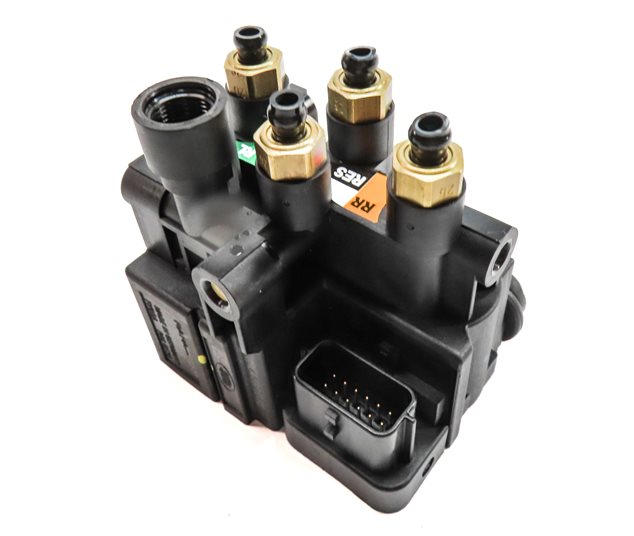 Thumbnail 2: 2014 RANGE ROVER SPORT (L494) AIR RIDE SUSPENSION LEVEL LEVELING VALVE BLOCK