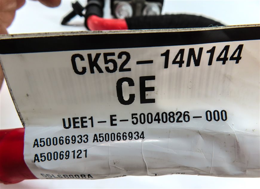 Thumbnail 4: 2014 RANGE ROVER SPORT (L494) 3.0L SUPER POSITIVE BATTERY TERMINAL WIRE CABLE