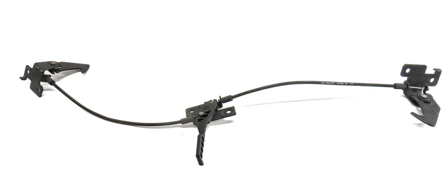 Thumbnail 3: 14 RANGE ROVER SPORT (L494) FRONT HOOD LID SAFETY HOOK CATCH LATCH RELEASE SET/3
