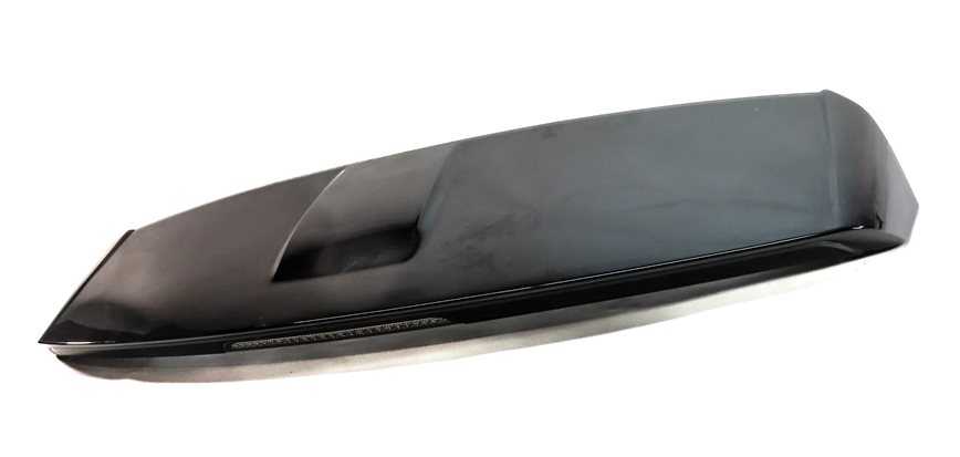 Thumbnail 3: 14-17 RANGE ROVER SPORT (L494) REAR TRUNK SPOILER WING w/ BRAKE LIGHT (BLACK)