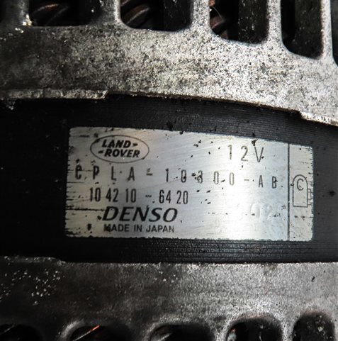 Thumbnail 6: 2013-2018 RANGE ROVER SPORT LR4 DISCOVERY (L405 L494 L462) 3.0L 5.0L ALTERNATOR