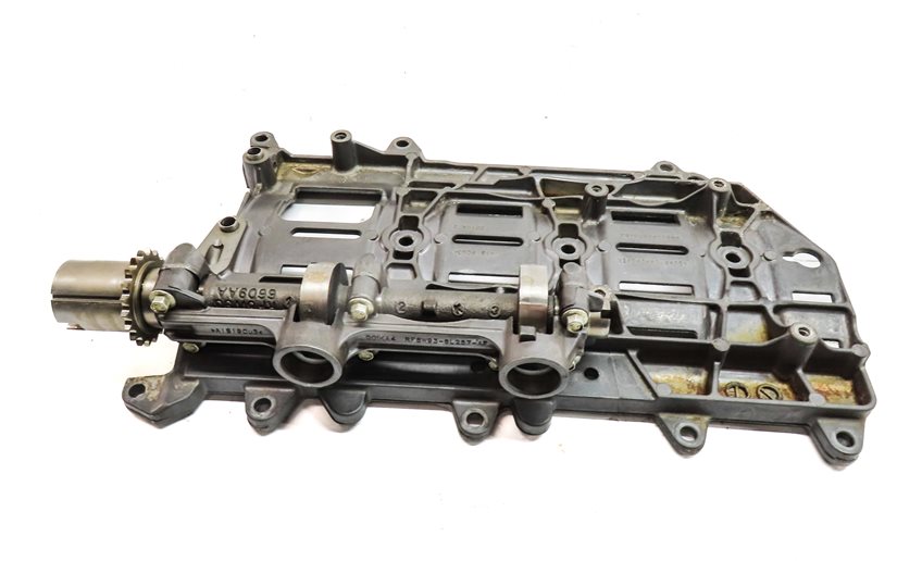 Thumbnail 5: 10-17 DISCOVERY LR4 ROVER SPORT L320 L494 L405 3.0L 5.0L OIL PAN BAFFLE TRAY