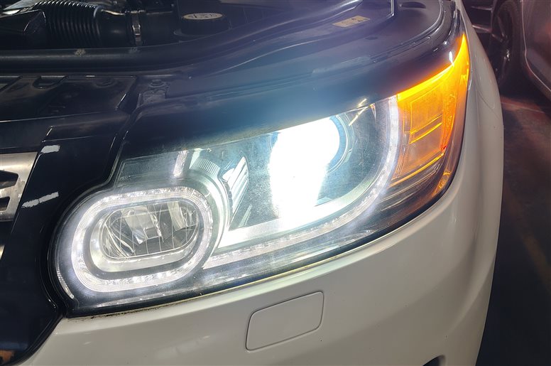 Thumbnail 2: 2014-2017 RANGE ROVER SPORT (L494) LEFT XENON HID ADAPTIVE HEADLIGHT LIGHT LAMP