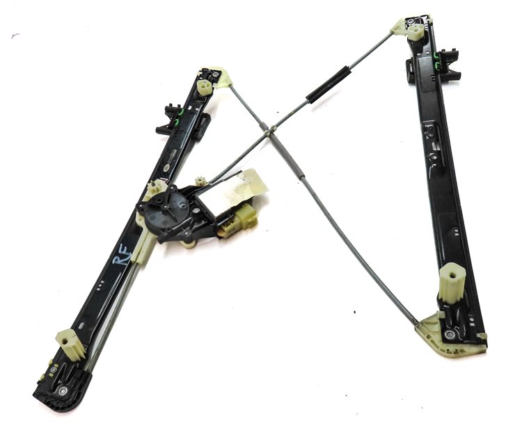 Thumbnail 2: 14-20 RANGE ROVER SPORT (L494) FRONT RIGHT PASSENGER WINDOW REGULATOR w/ MOTOR