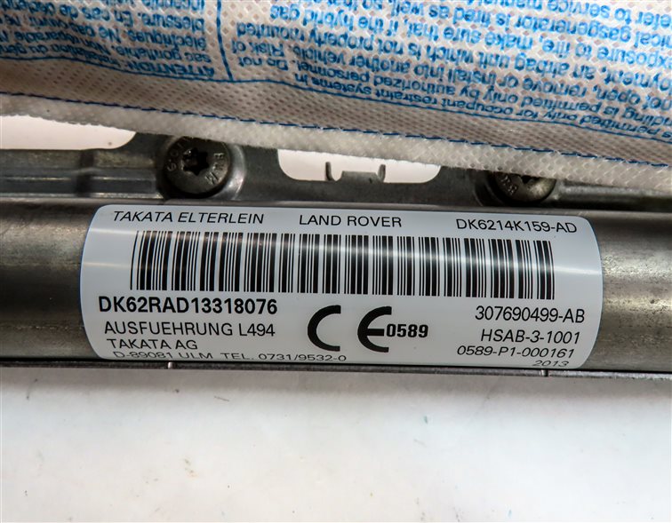 Thumbnail 4: 2014-2020 RANGE ROVER SPORT (L494) RIGHT PASSENGER SIDE CURTAIN AIRBAG AIR BAG