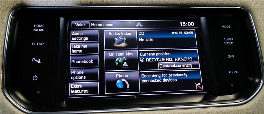 Thumbnail 1: 2014 RANGE ROVER SPORT (L494) GPS NAVIGATION MEDIA INFORMATION DISPLAY SCREEN