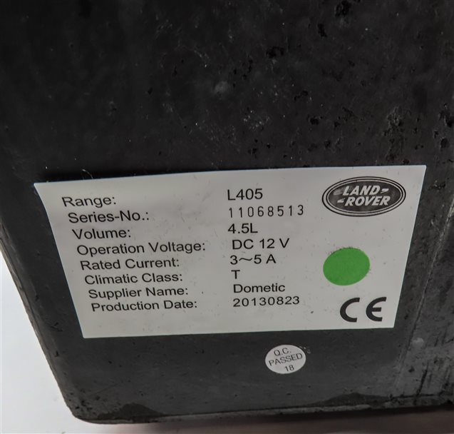 Thumbnail 10: 2014 ROVER SPORT (L494) FRONT CENTER CONSOLE REFRIGERATOR COOLER BOX w/AUX IN