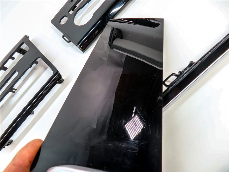 Thumbnail 13: 14 ROVER SPORT L494 INTERIOR DASH DOOR CENTER CONSOLE TRIM SET/10 (PIANO BLACK)