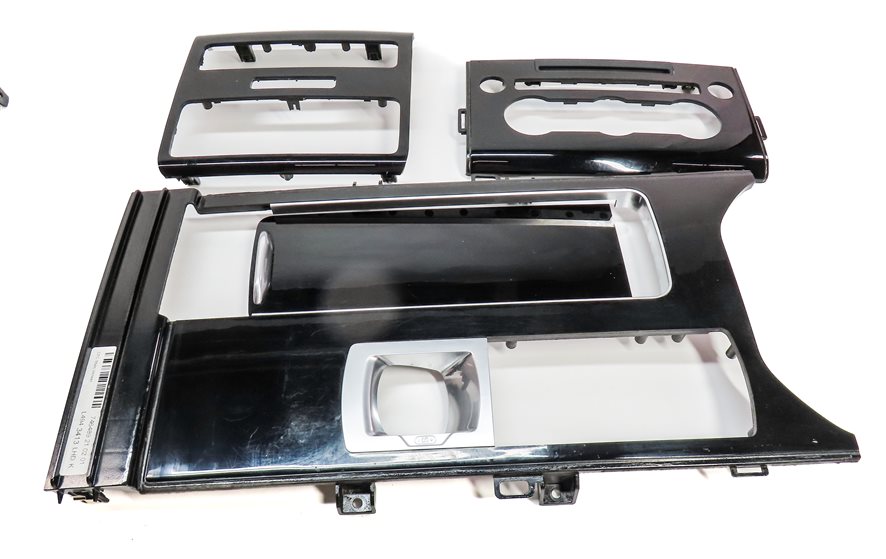 Thumbnail 8: 14 ROVER SPORT L494 INTERIOR DASH DOOR CENTER CONSOLE TRIM SET/10 (PIANO BLACK)