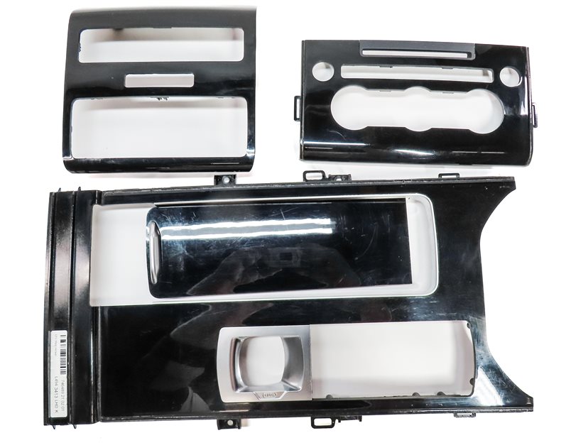 Thumbnail 9: 14 ROVER SPORT L494 INTERIOR DASH DOOR CENTER CONSOLE TRIM SET/10 (PIANO BLACK)