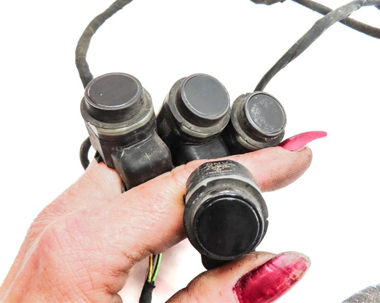 Thumbnail 4: 13 BMW 640I GRAN COUPE (F06) REAR PARK ASSIST PDC DISTANCE CONTROL SENSOR SET/4