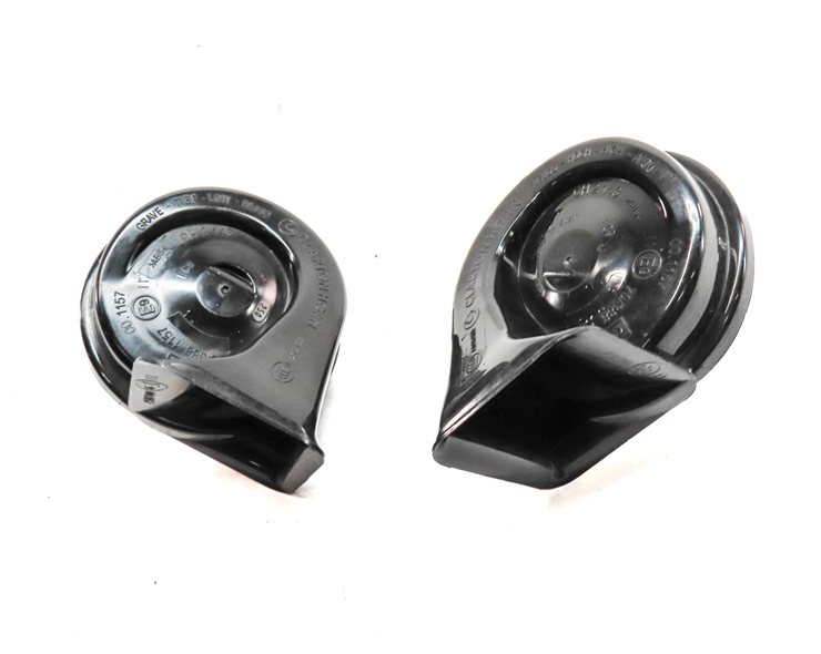 Thumbnail 2: 2009-2017 BMW 6 7 SERIES (F01 F06) HIGH & LOW TONE SAFETY HORN SET 2