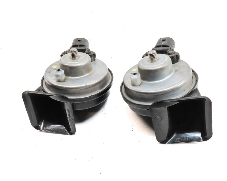 Thumbnail 4: 2009-2017 BMW 6 7 SERIES (F01 F06) HIGH & LOW TONE SAFETY HORN SET 2
