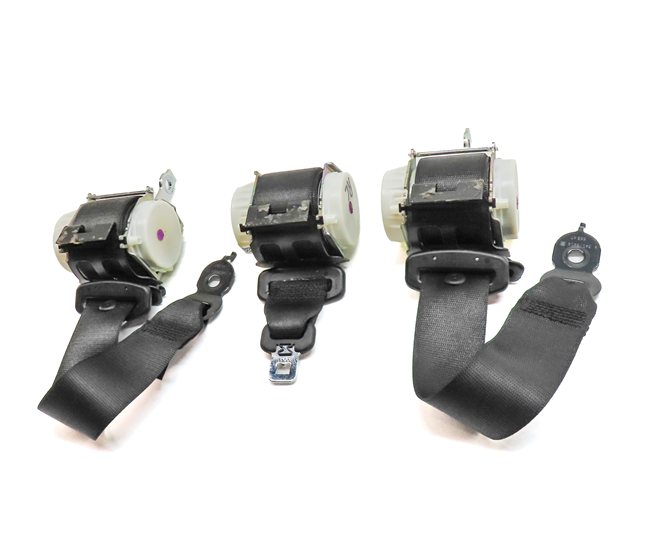 Thumbnail 2: 13 BMW 640I GRAN COUPE F06 REAR LEFT CENTER RIGHT SEAT SEATBELT RETRACTOR SET/3