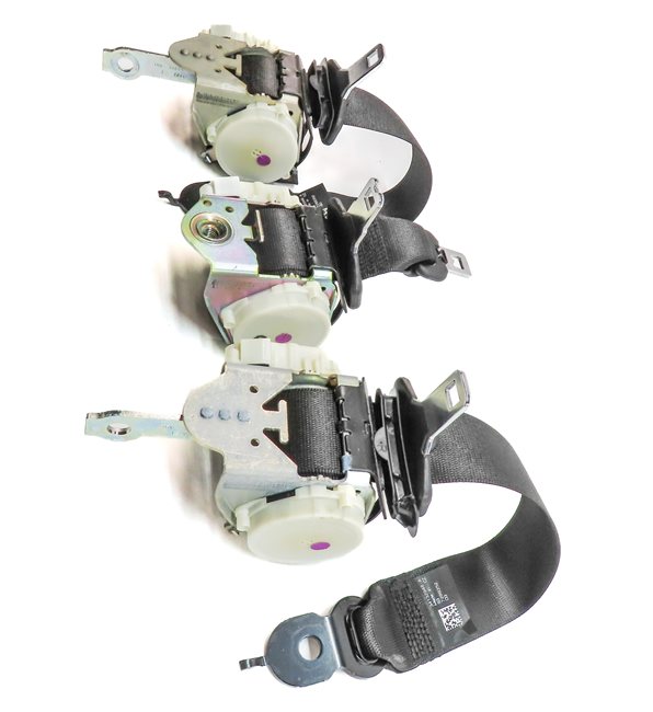 Thumbnail 5: 13 BMW 640I GRAN COUPE F06 REAR LEFT CENTER RIGHT SEAT SEATBELT RETRACTOR SET/3