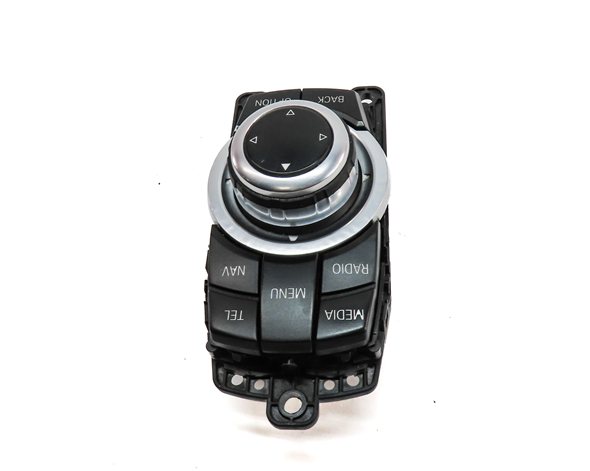 Thumbnail 3: 12-15 BMW 640i 650i M6 (F06 F12 F13) STEREO NAVIGATON MEDIA i-DRIVE KNOB SWITCH
