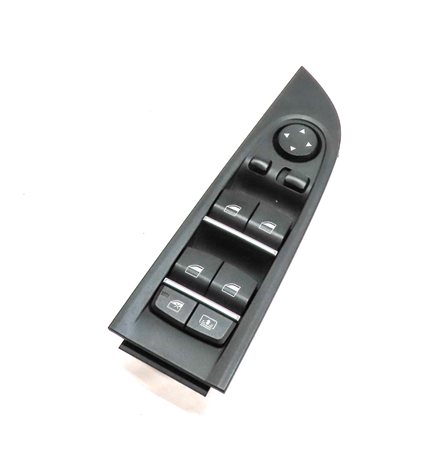 Thumbnail 1: 10-19 BMW 5 6 M5 M6 (F06 F10 F12 F13) LEFT DRIVER PFOLD WINDOW SWITCH w/ SHADE