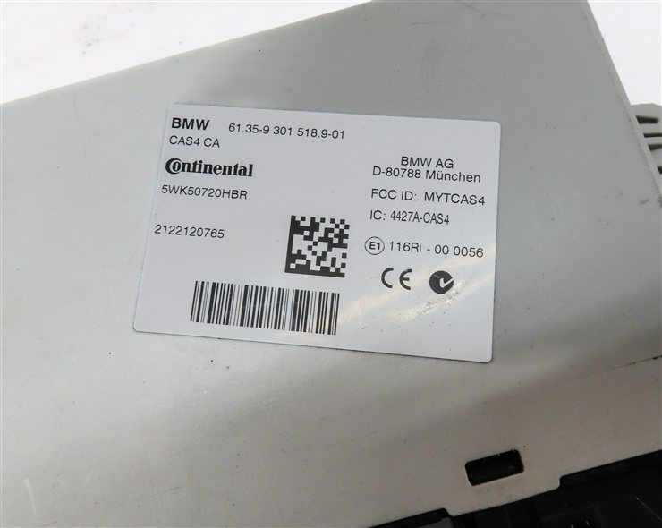 Thumbnail 8: 2013 BMW 640XI GRAN COUPE (F06) 3.0L (N55) ECM BCM IGNTION CONTROL MODULE SET/4
