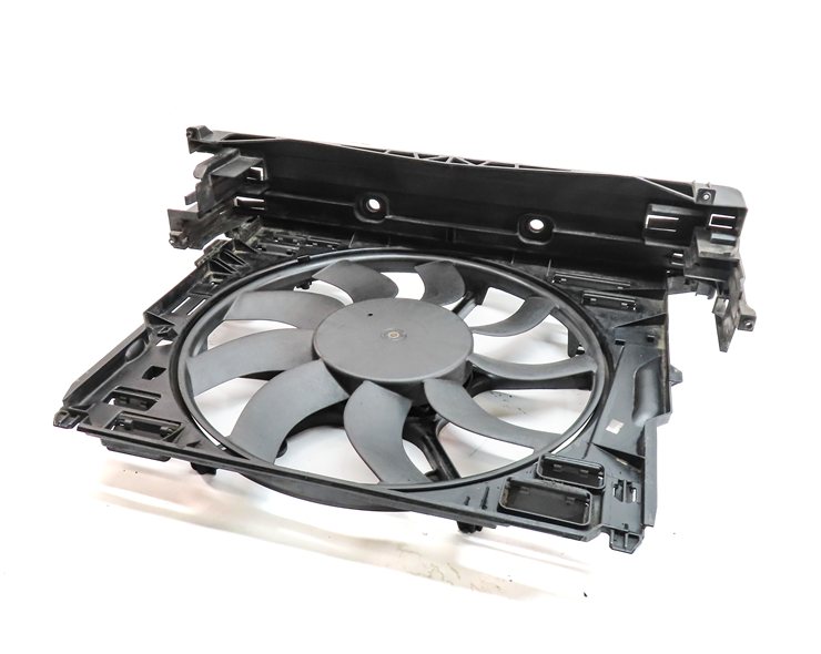 10-19 BMW 5 6 7 F01 F10 3.0L N54 N55 850 WATT RADIATOR COOLING FAN w/ SHROUD